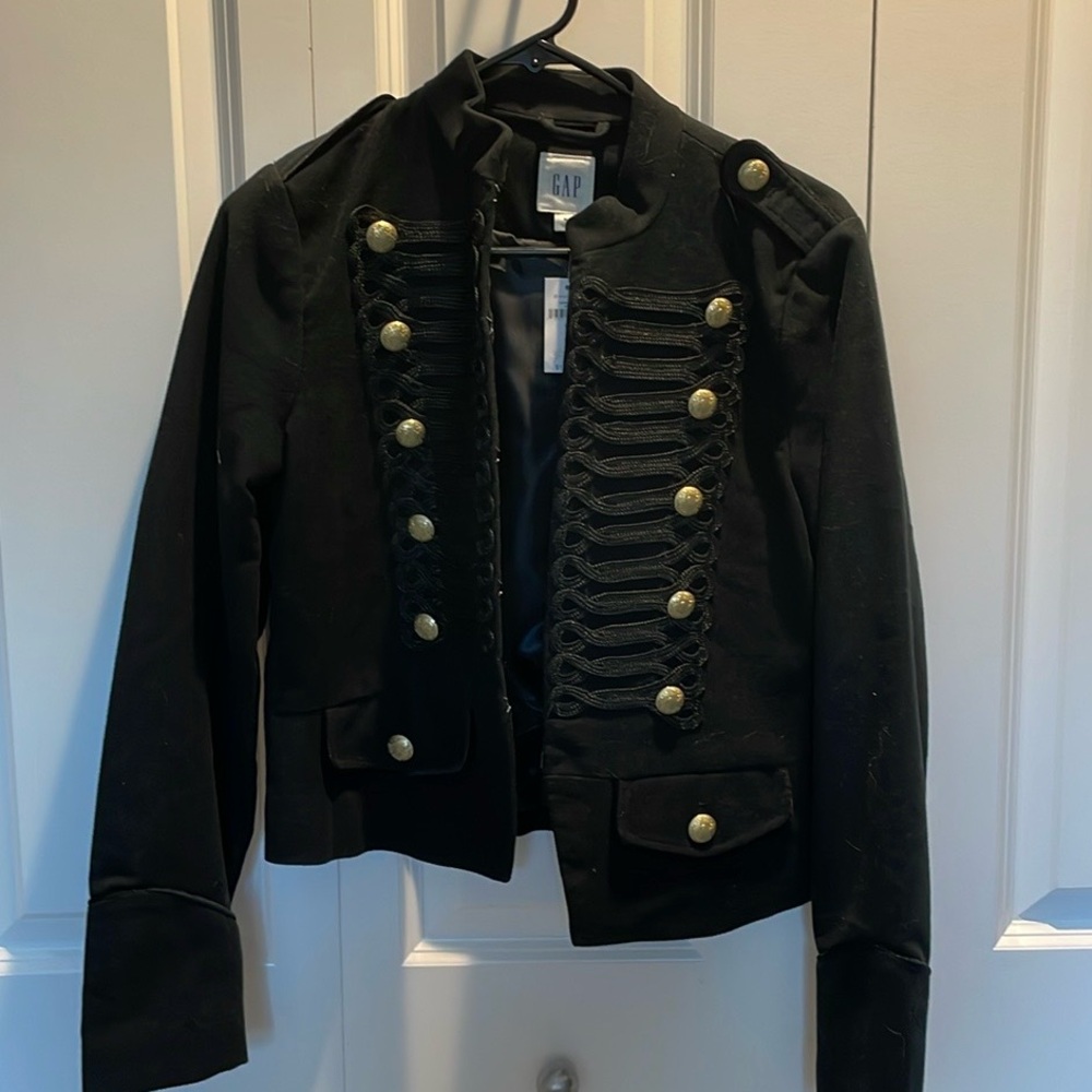 Gap Velveteen Military Style Jacket. Medium. NWT.